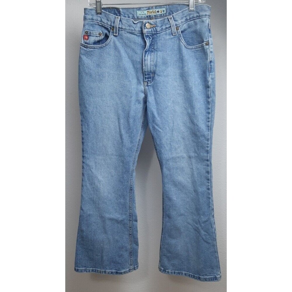 Vintage Girls 14 1/2 Mudd Jeans Flare 31x26 Y2K